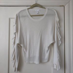 Leith White Sweater